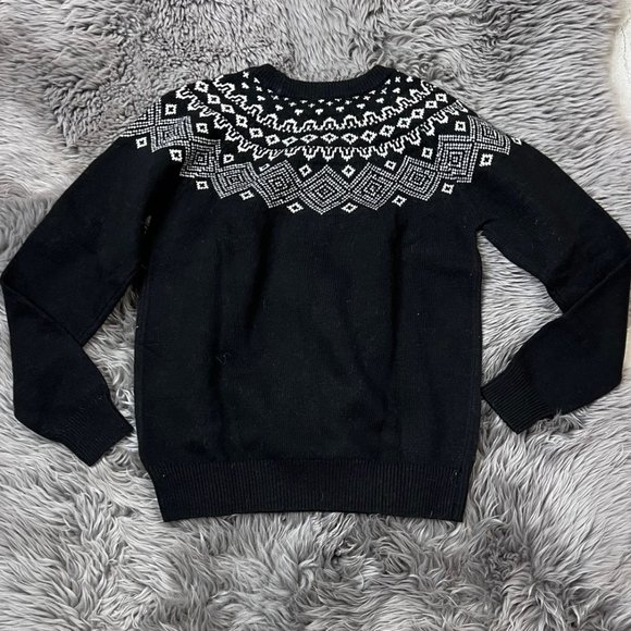 Stormpack | Women's Crew Neck Sweater | Black & White | Various Sizes - Picture 1 of 2